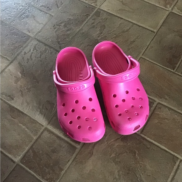 CROCS Shoes - Hot pink crocs ***read description***